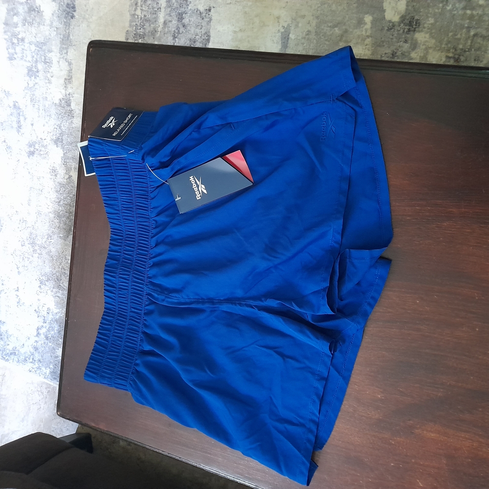 Reebok NWT Blue Men’s Training Shorts | Size L | Athletic Wear